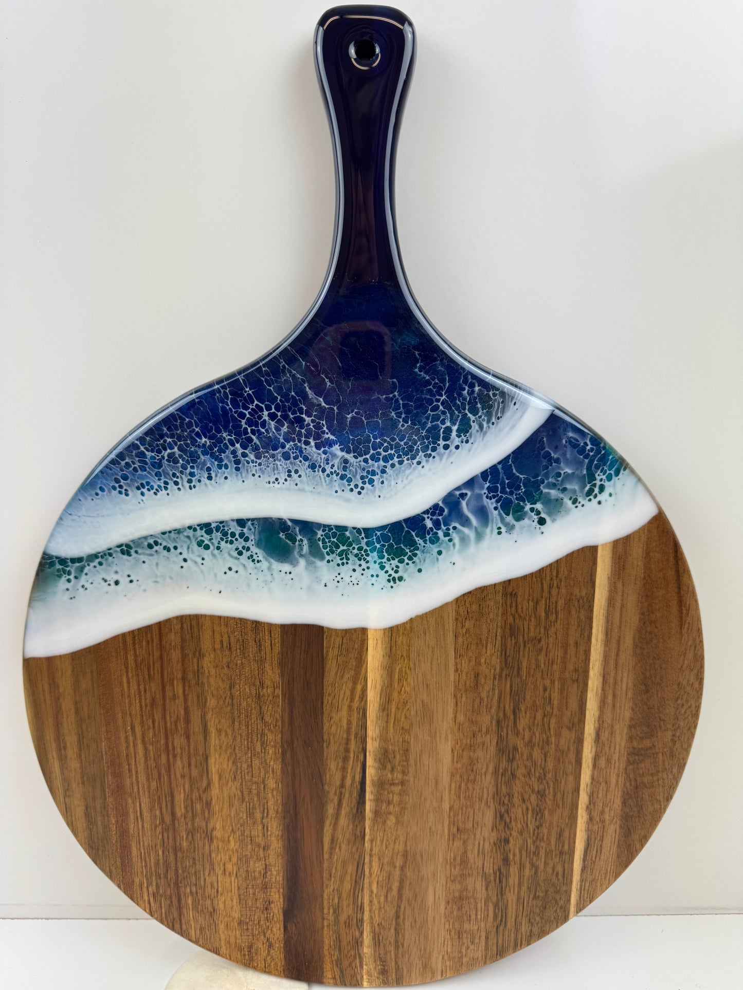 Round Acacia Paddle