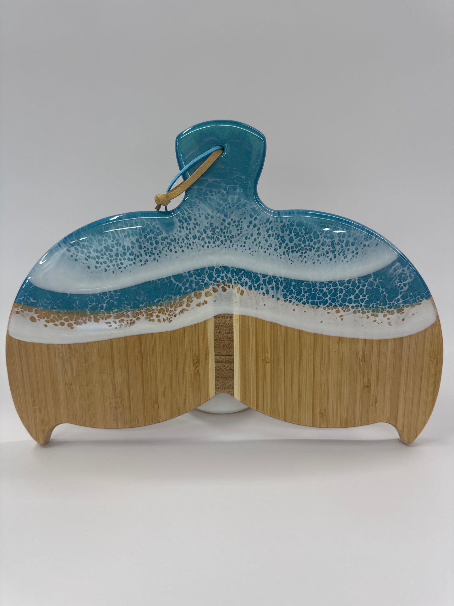 10.5" x 14" Bamboo Whale Tail